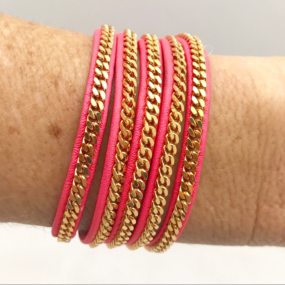 Vita Fede Gold Chain Wrap Bracelet